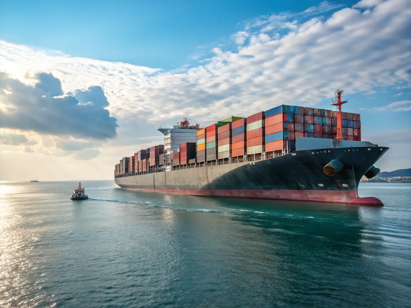 A visual representation of the Red Sea shipping lane, emphasizing the strategic importance of this route for global trade and the specific challenges and solutions Mirbat Ocean Shipping Line provides.